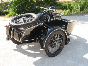 BMW R12 side car arrière