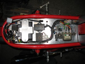 Honda 550 four partie elec