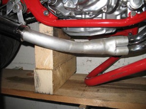 Honda 550 four raccord pots