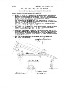 La notice explicative de BMW concernant les modifications du cadre (renforts)